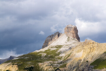 View from hiking near Tre Cime di Lavaredo - Italy