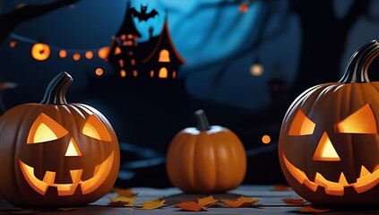 happy halloween greeting card