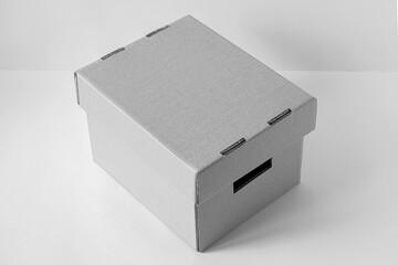 Blank Cardboard Package White Box Blank Image Box Mockup Blank Mockup