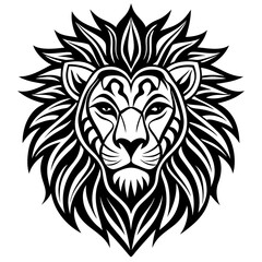 lion head with wings