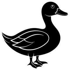 illustration of a duck