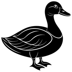 illustration of a duck