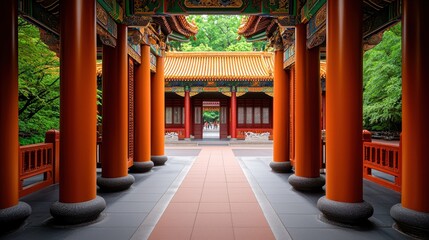 Serene Pathway to Ancient Wisdom