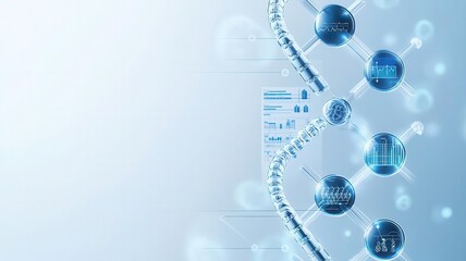 Visualization of a biopharma company s workflow from lab to clinic, future of drug development