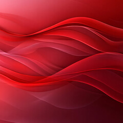 Abstract red waves with smooth gradients.