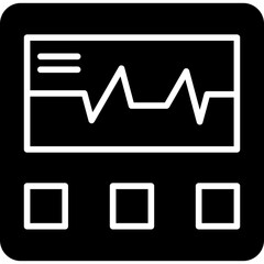 ECG Machine Icon