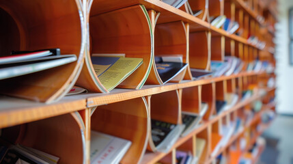 Mail Organizer: A practical unit for organizing mail, available in wall-mounted or free-standing options, with slots or pockets for sorting bills, letters, and magazines.
