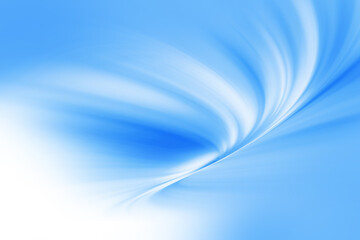 Abstract dynamic light blue and white wave lines with blurred light curve background decoration design for graphic pattern web illustration technology internet network smart digital backdrop wallpaper