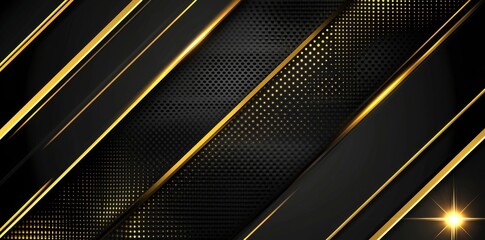 An image of golden lines of light moving quickly on a black background