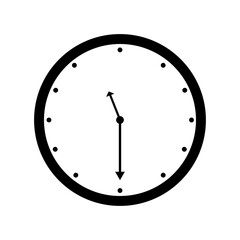 clock icon and different times collage