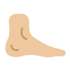 Ankles Vector Flat Icon Design