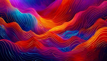 Fototapeta premium abstract fractal background halloween 
