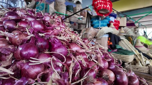 Fresh Vegetables at Souk El Had in Agadir, Morocco : 26-07-2024