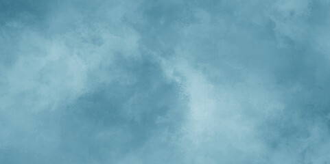 Sky blue color grunge background for cement floor texture design. Watercolor background for textures backgrounds or wallpaper. Banner, poster, wallpaper, backdrop