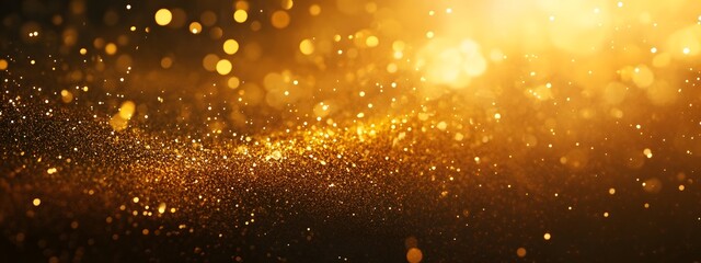 A golden light shines on the dark background, creating an atmosphere of award-winning movie moments