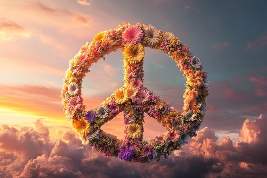 A peaceful design commemorating Peace Day