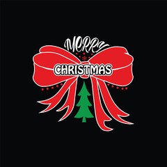 Christmas T-shirt Design Vector Graphic
