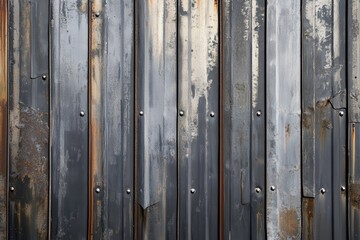Fototapeta premium Weathered Metal Surface with Rivets and Rust