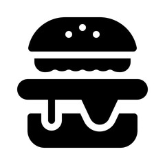 burger glyph icon