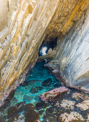 Sardegna (Italy) - The worderful south coast of Sardinia region, in the area of Sulcis, province of Cagliari. Here in particular the Cala Canal Grande hiking path
