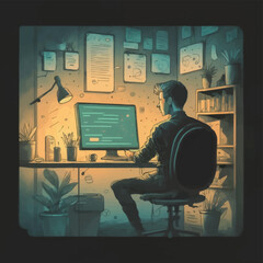 illustrations vector sale offer market DIGITAL Marketing AND Economy money electronic commerce
