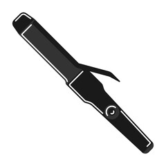 Hair Straightener Illustration