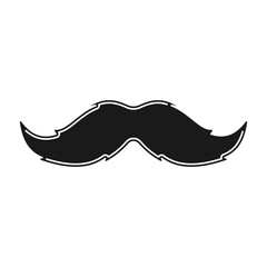 Obraz premium Moustache Illustration