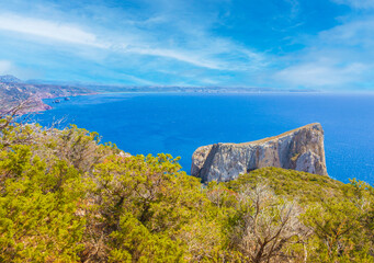 Sardegna (Italy) - The worderful south coast of Sardinia region, in the area of Sulcis, province of Cagliari. Here in particular the Cala Canal Grande hiking path
