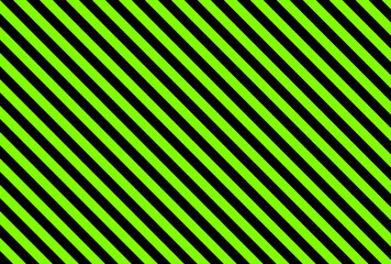 Shocking Chartreuse  color and black color background with lines. traditional vertical striped background texture..