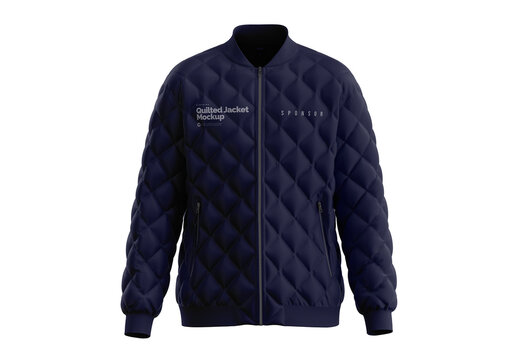 Quilted Jacket Mockup