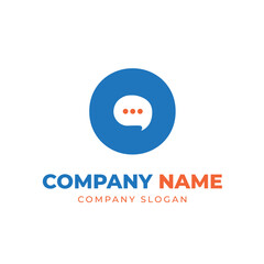 Lettre O Logo Chat Design Moderne Vectoriel