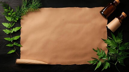 An ancient scroll with handdrawn first aid techniques, Historical health education, Timeless care practices