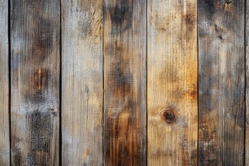 Fototapeta premium Weathered Wooden Planks with Knots and Grain