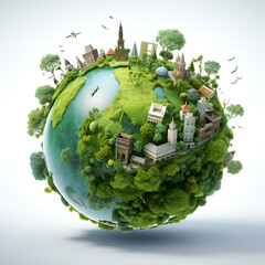 Conceptual Representation of Sustainable Urban Development 