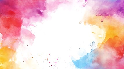 Fototapeta premium Vibrant Watercolor Background with Soft Hues Perfect for Creative Projects