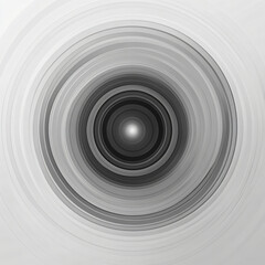 Obraz premium Abstract grayscale concentric circles with smooth gradients and subtle depth.Abstract grayscale concentric circles with smooth gradients and subtle depth.