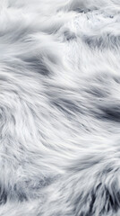 Fototapeta premium closeup of a fluffy texture of faux fur as background. soft abstract textile fabric