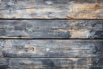 Obraz premium Weathered Wooden Planks with Distinctive Grain Patterns