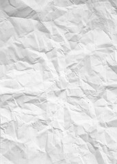 Creased recycled folded paper with dust and scratches. Grunge background texture