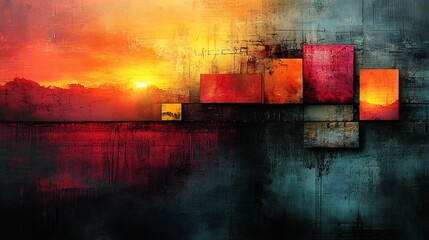 Digital collage techniques layers of textures photos and abstract elements coming together in a creative composition