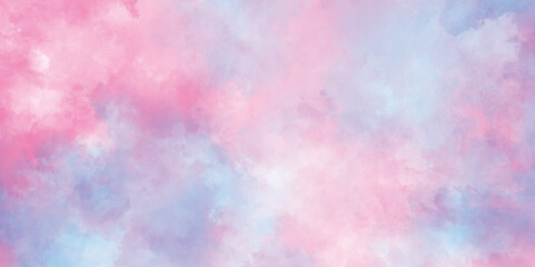 Colorful and acrylic Rainbow color watercolor grunge texture background, pastel watercolor paper textured illustration with splashes, Creative paint gradients multicolor watercolor background.