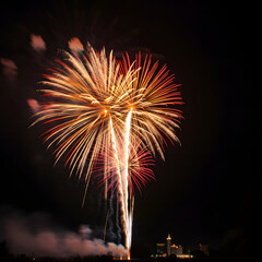 New years&acute;s eve in Rio de Janeiro - Fireworks 