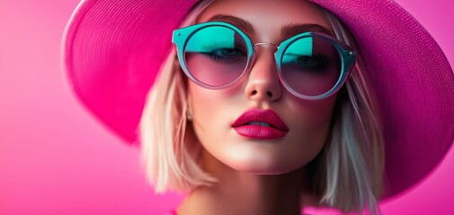 Virtual stylist, trendy advice, fashion look, 3D illustration