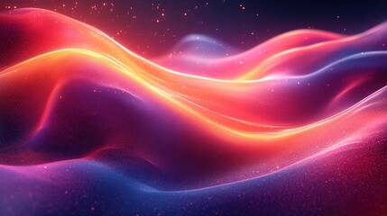 Obraz premium abstract backgroun colorful neon lines digital futuristic wallpaper