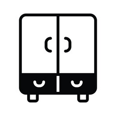 Cabinet icon, ideal for organizing files and documents