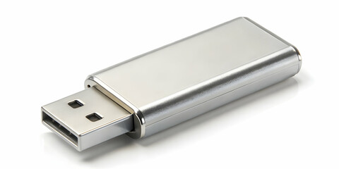 usb isolated on white background