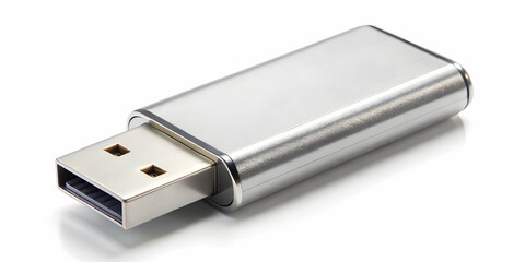 usb isolated on white background