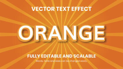 Vector 3D Text Effect Design