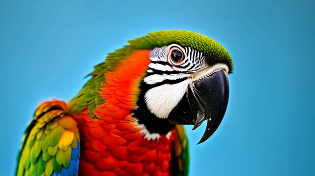 blue and yellow macaw ara