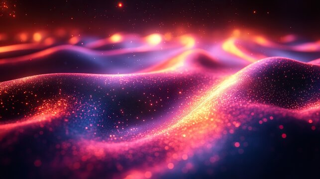 abstract neon backgroun of twiste glowing lines neurolink metaphor connection concept fantastic wallpaper